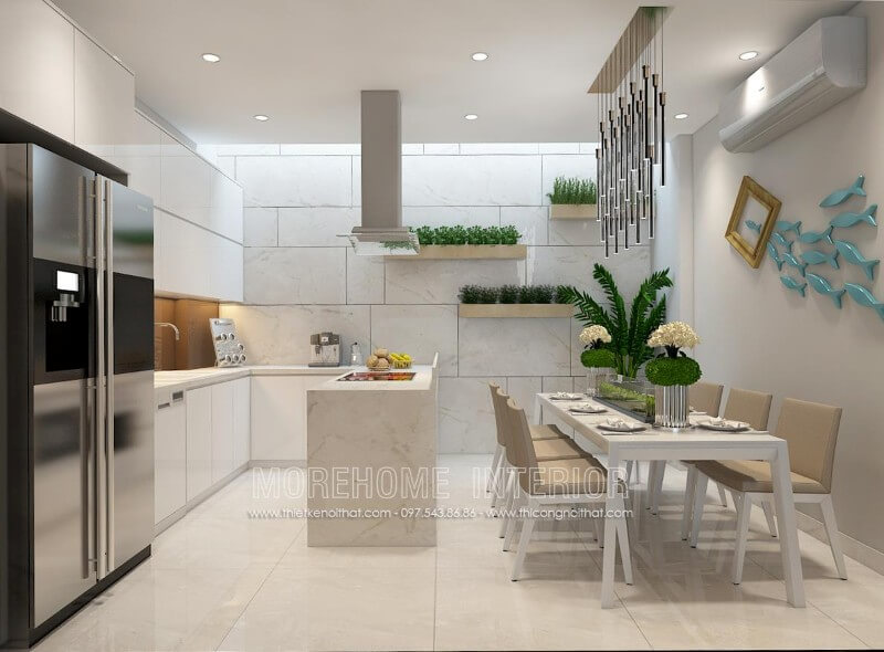 BST 10+ mẫu tủ bếp gỗ công nghiệp, tủ bếp acrylic đẹp hiện đại và chất lượng